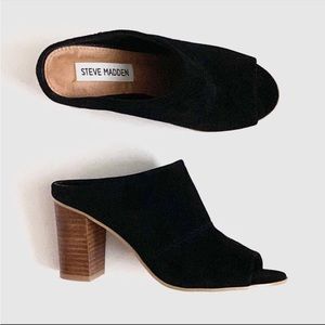 Steve Madden"Navea" Suede Mules